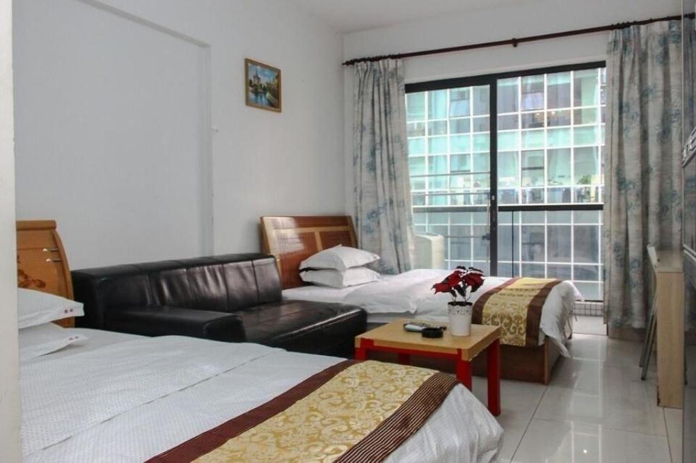 De Sheng Hotel Apartment-Guangzhou Shipai Exteriér fotografie